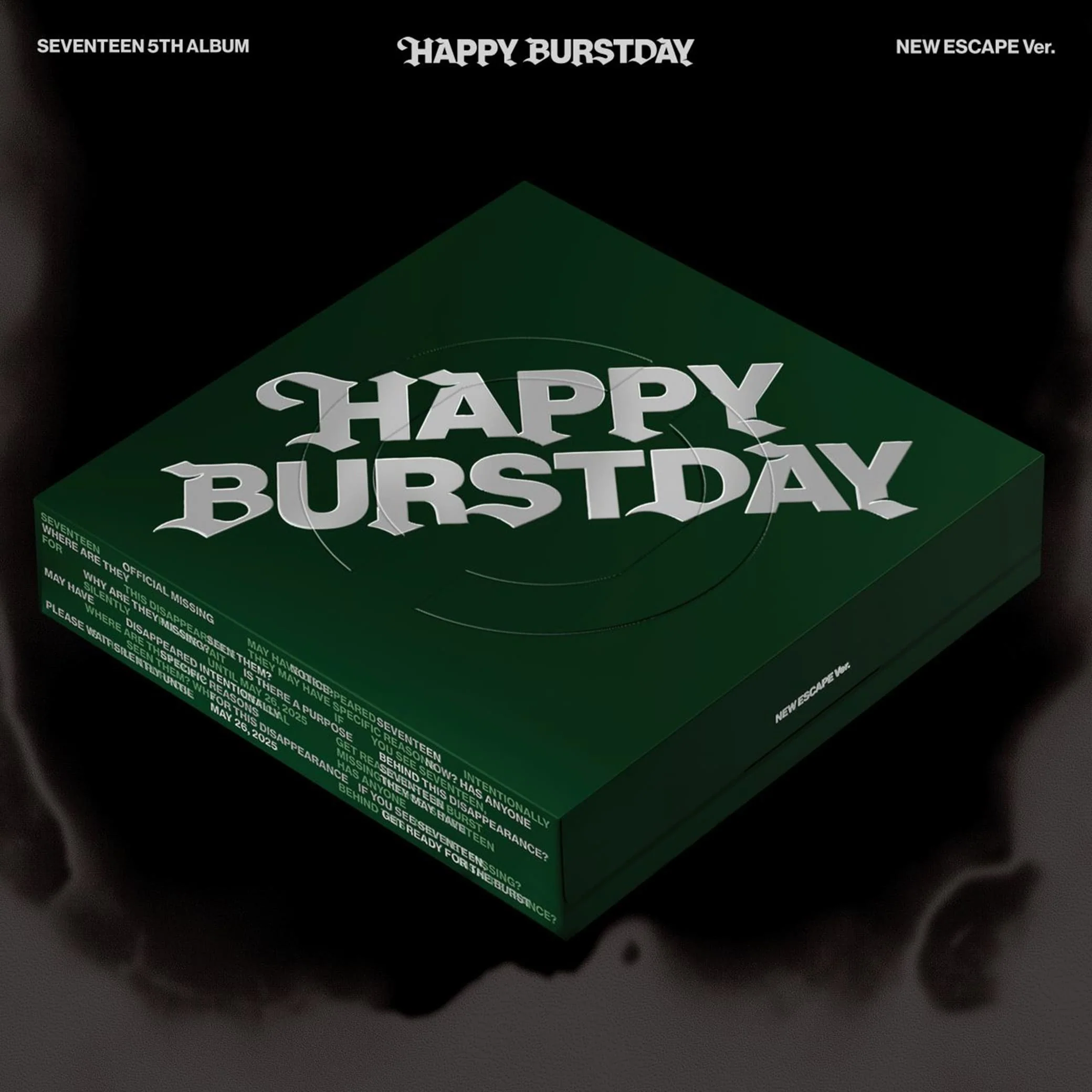 SEVENTEEN 5th Alb.HAPPY BURSTDAY (NEW ESCAPE Ver.)