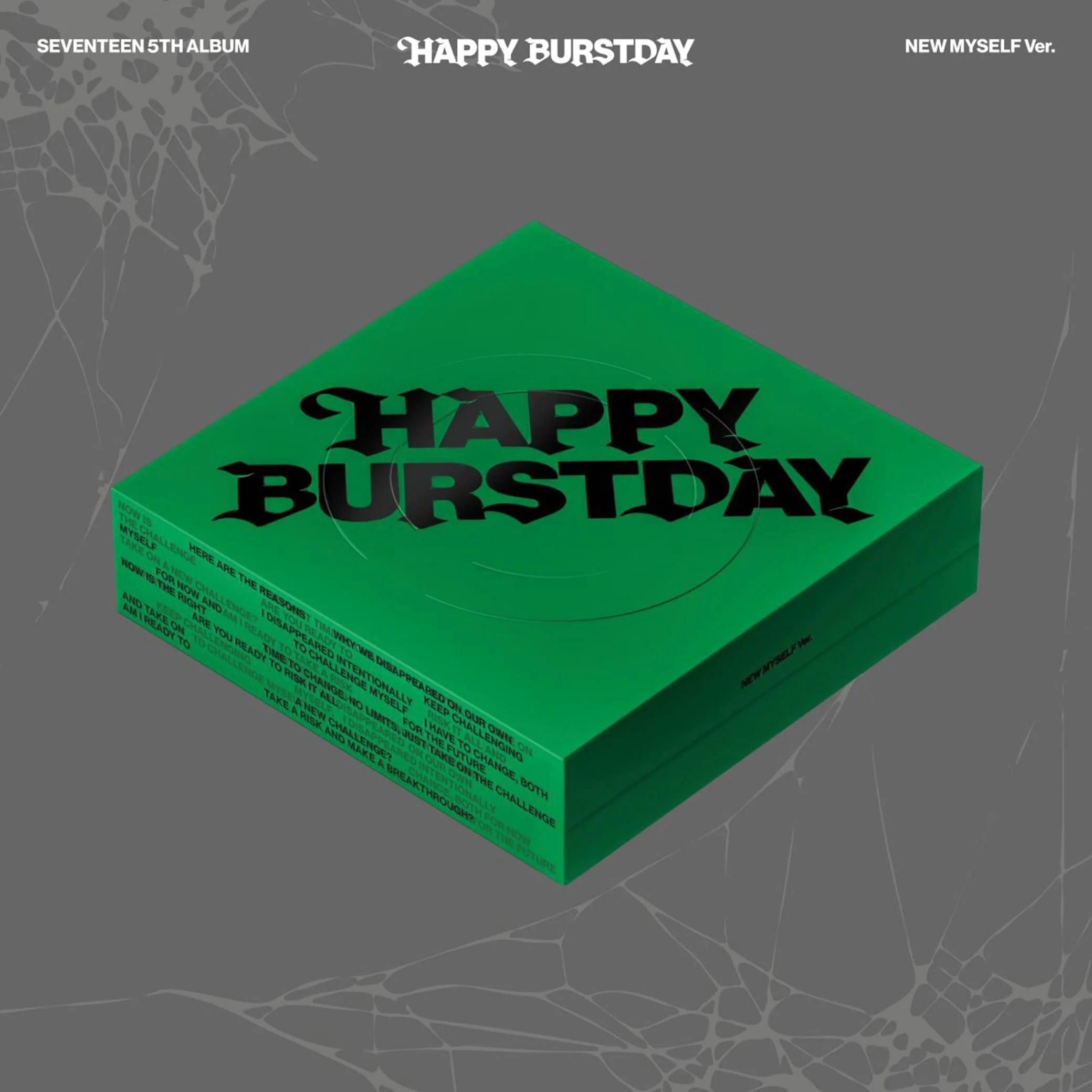 SEVENTEEN 5th Alb.HAPPY BURSTDAY (NEW MYSELF Ver.)