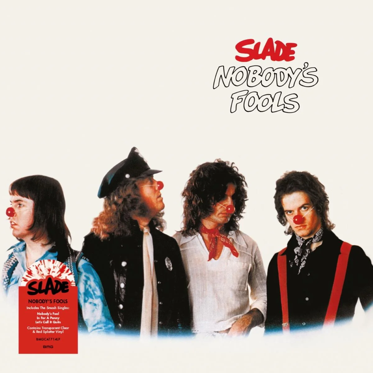 Nobody's Fools (Transparent Clear/Red Splatter)
