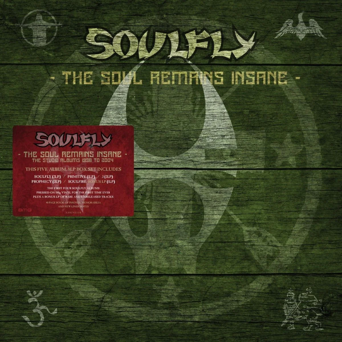 The Soul Remains Insane:Studio Albums 1998 to 2004