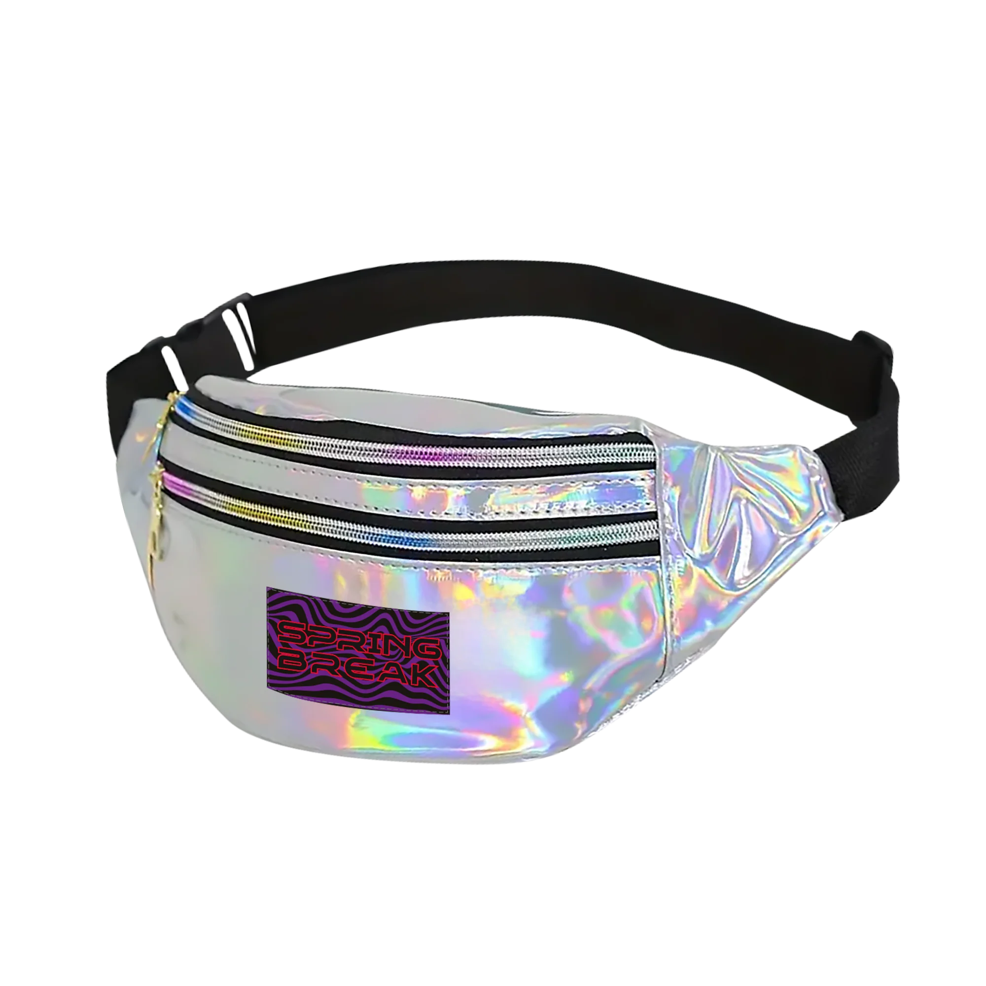 SPRING BREAK irisierendes Hip Bag