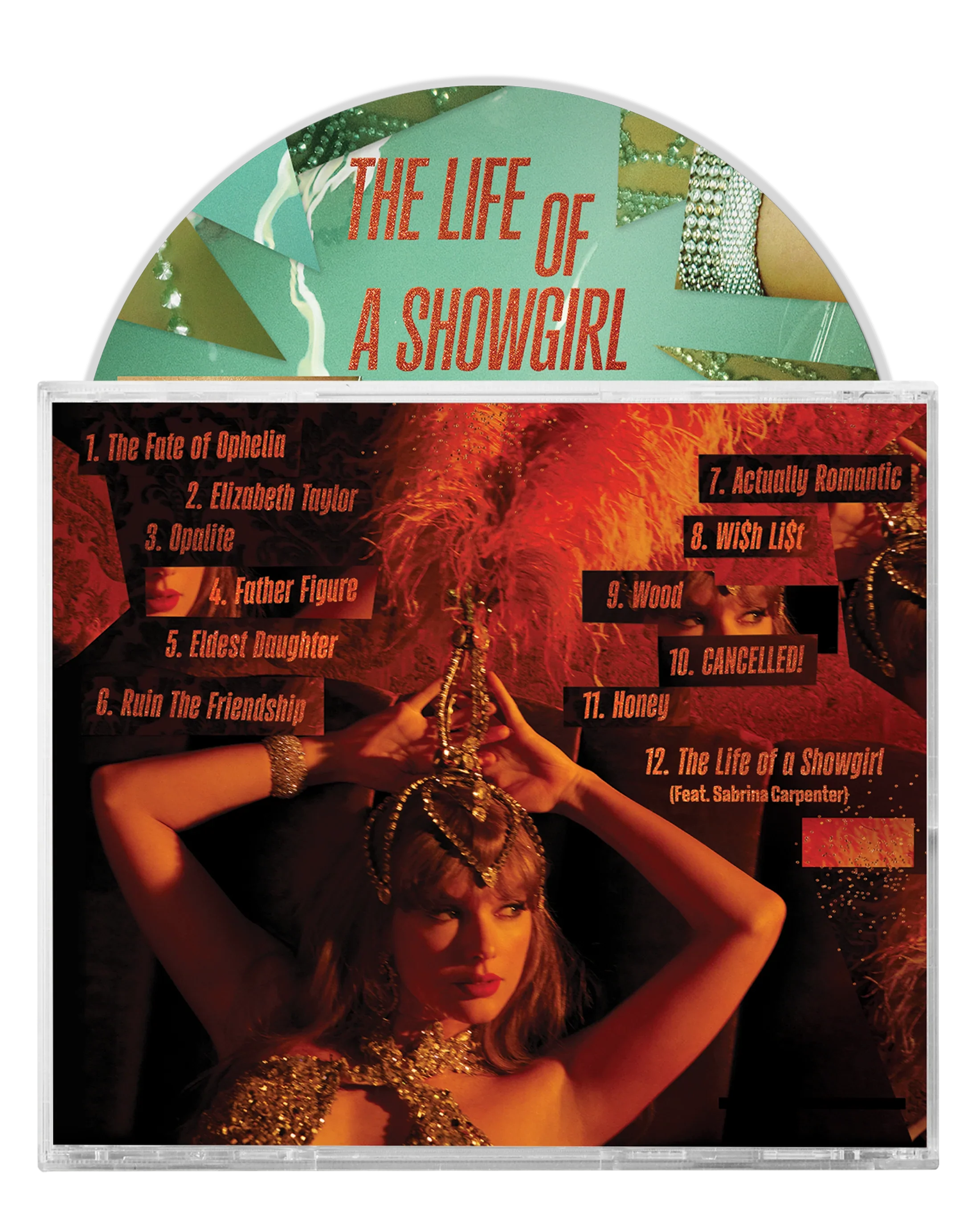 The Life of a Showgirl: Sweat and Vanilla Perfume CD with Poster - Image 2