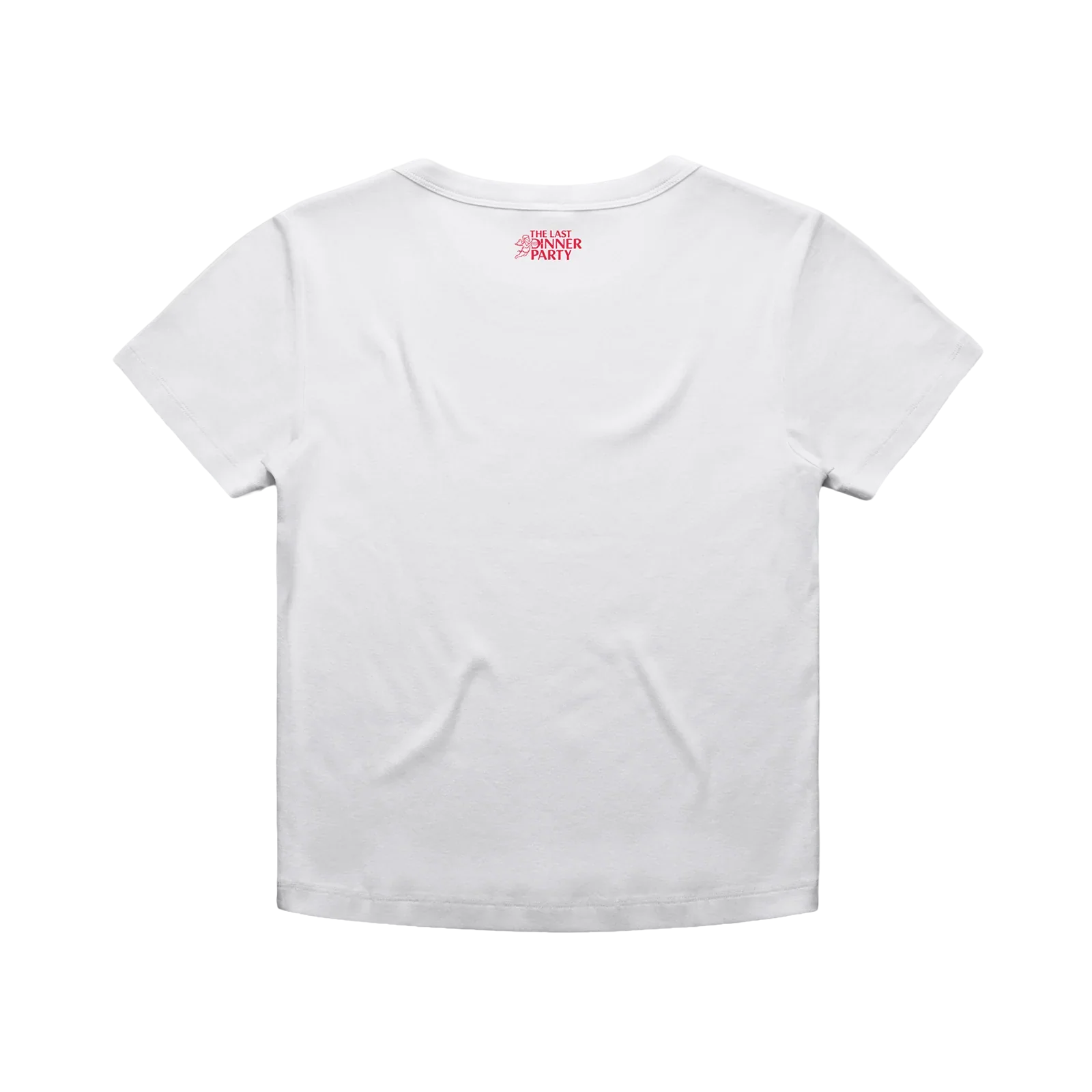 Silhouette Print White Baby T-Shirt - Image 2