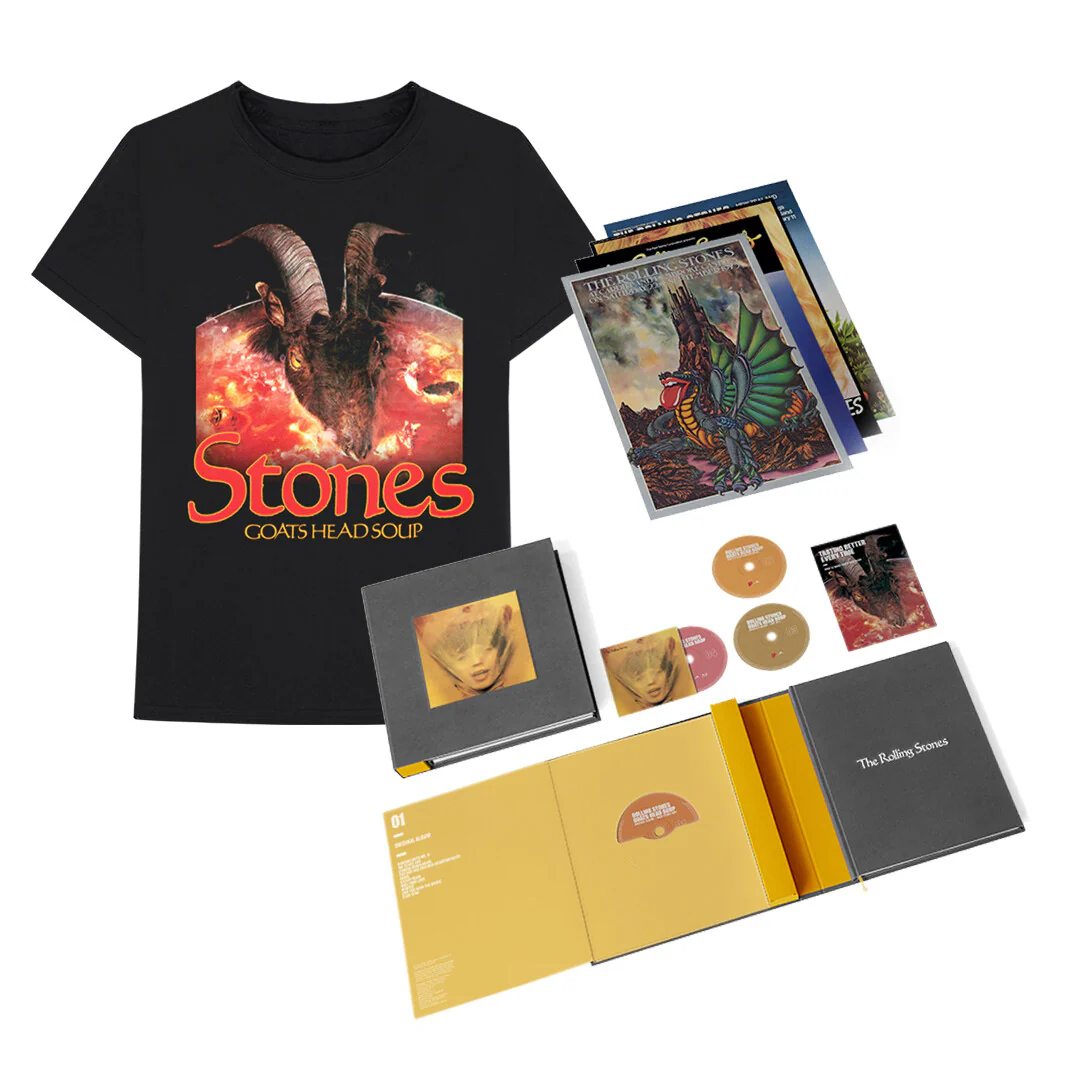 Goats Head Soup (2020 Super Deluxe Box Set + "Goat Head" Tee)