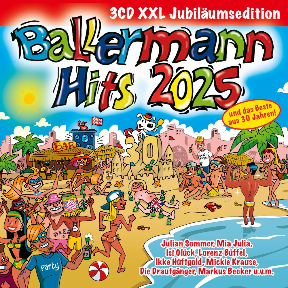 Ballermann Hits 2025 – XXL Jubiläumsedition