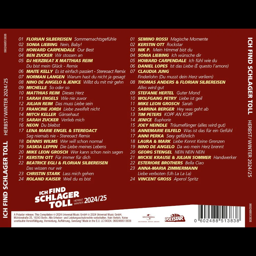 Ich find Schlager toll - Herbst/Winter 2024/25 - Image 2