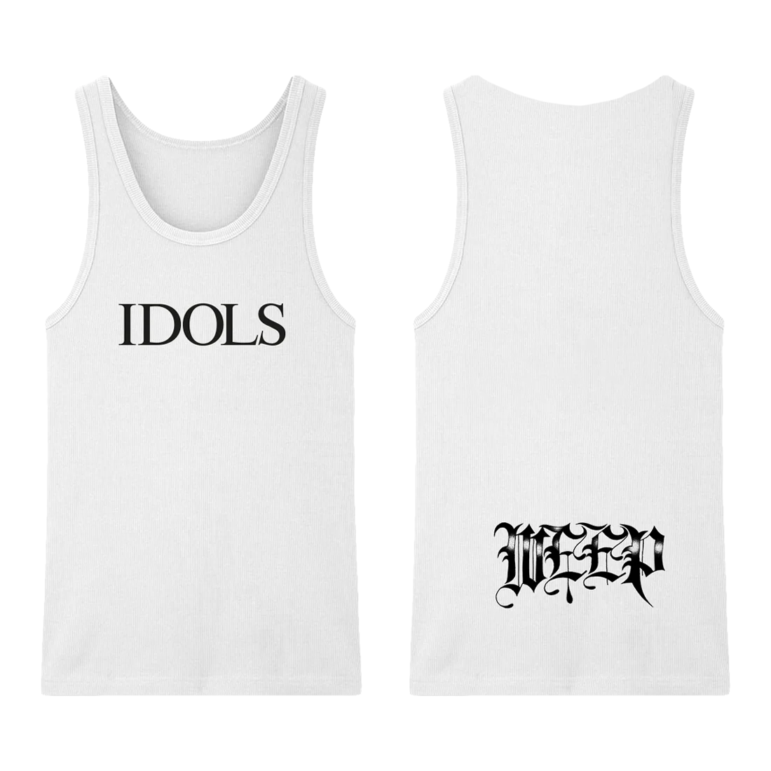 IDOLS WEEP RIBBED TANK - Image 3