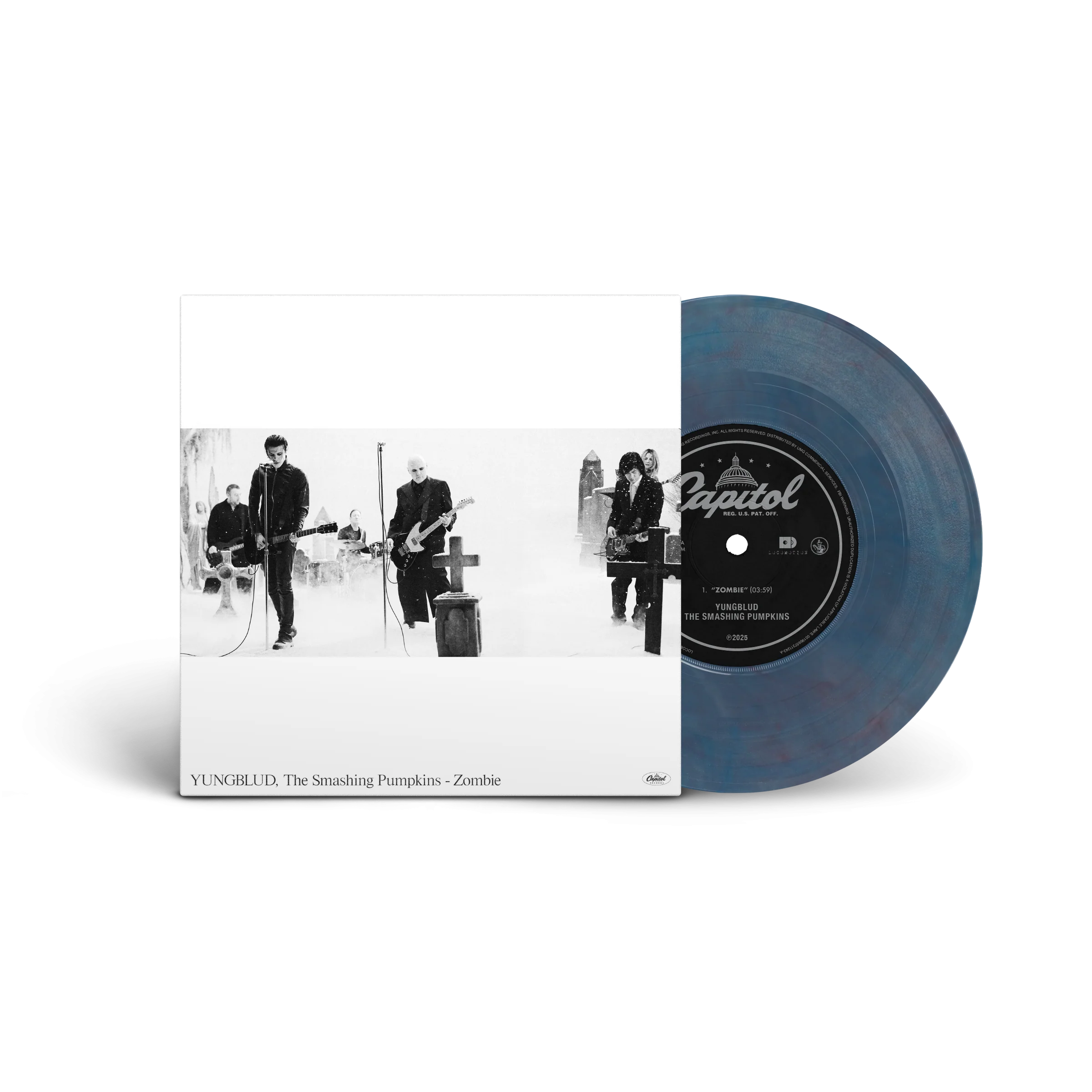 Yungblud, The Smashing Pumpkins – Zombie Blue Marble 7” Vinyl