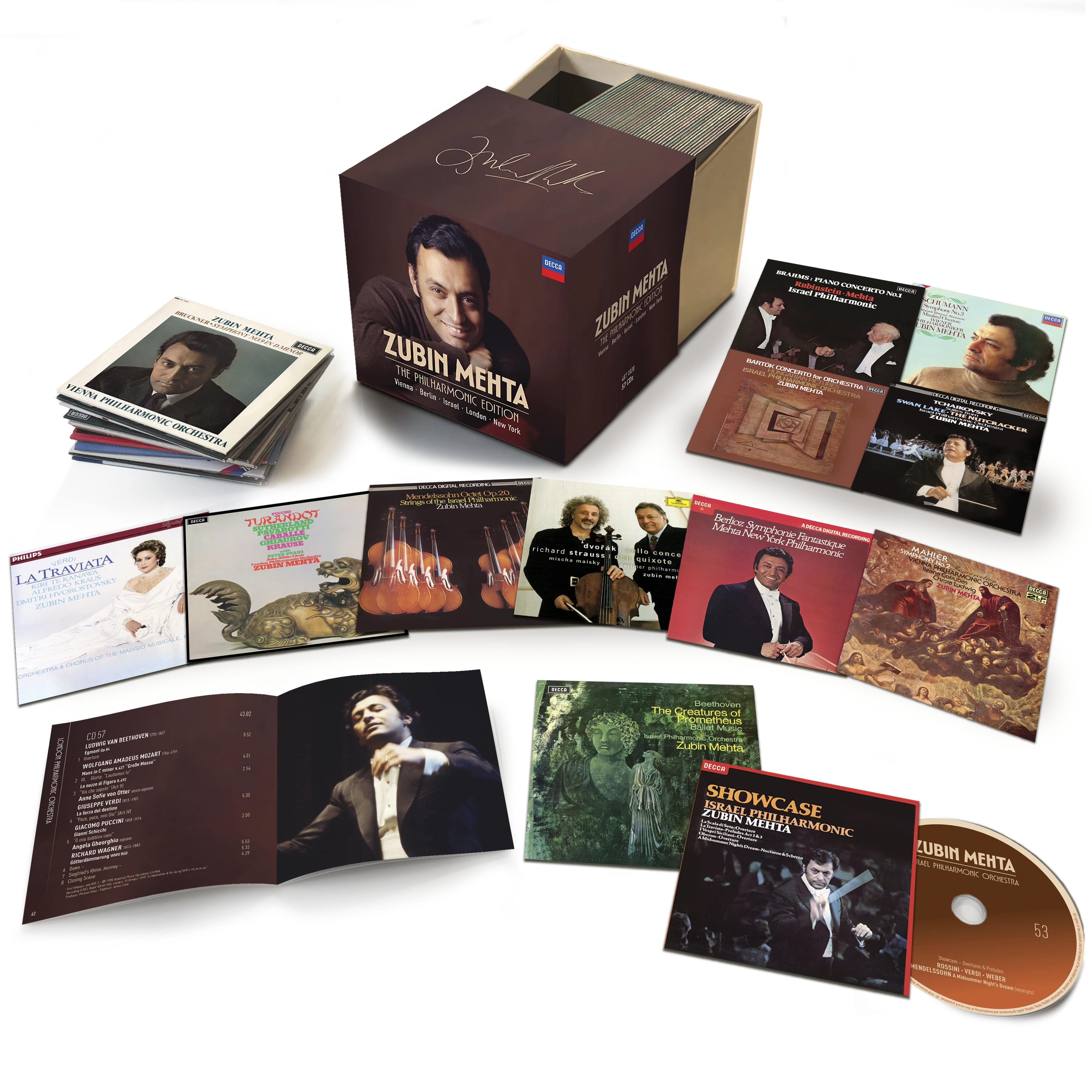 Zubin Mehta: The Philharmonic Edition - Vienna, Israel, London, New York